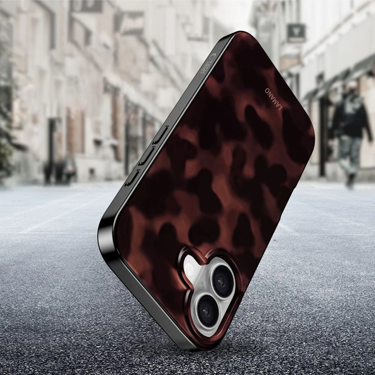 Калъф MagSafe за Apple iPhone 17, Tech-Protect, Lamano Panther, Черен