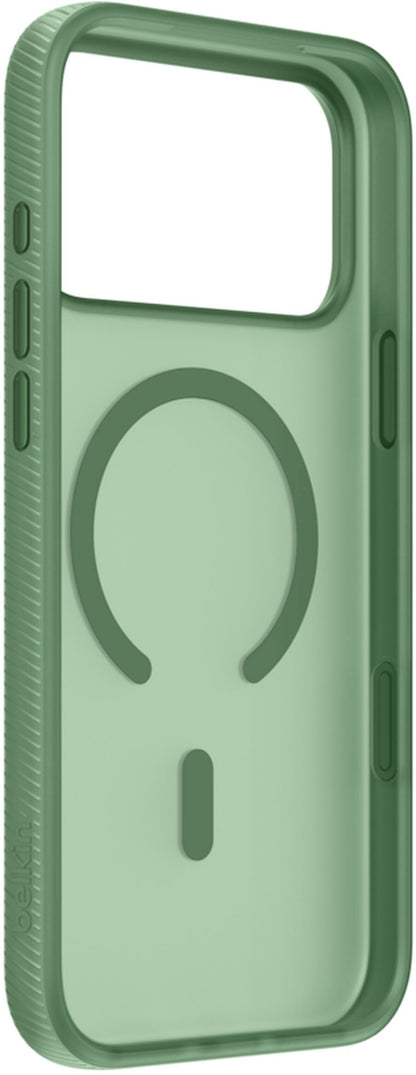 MagSafe Case for Apple iPhone 17 Pro, Belkin, SheerForce Grip, Green MSA035hqSE