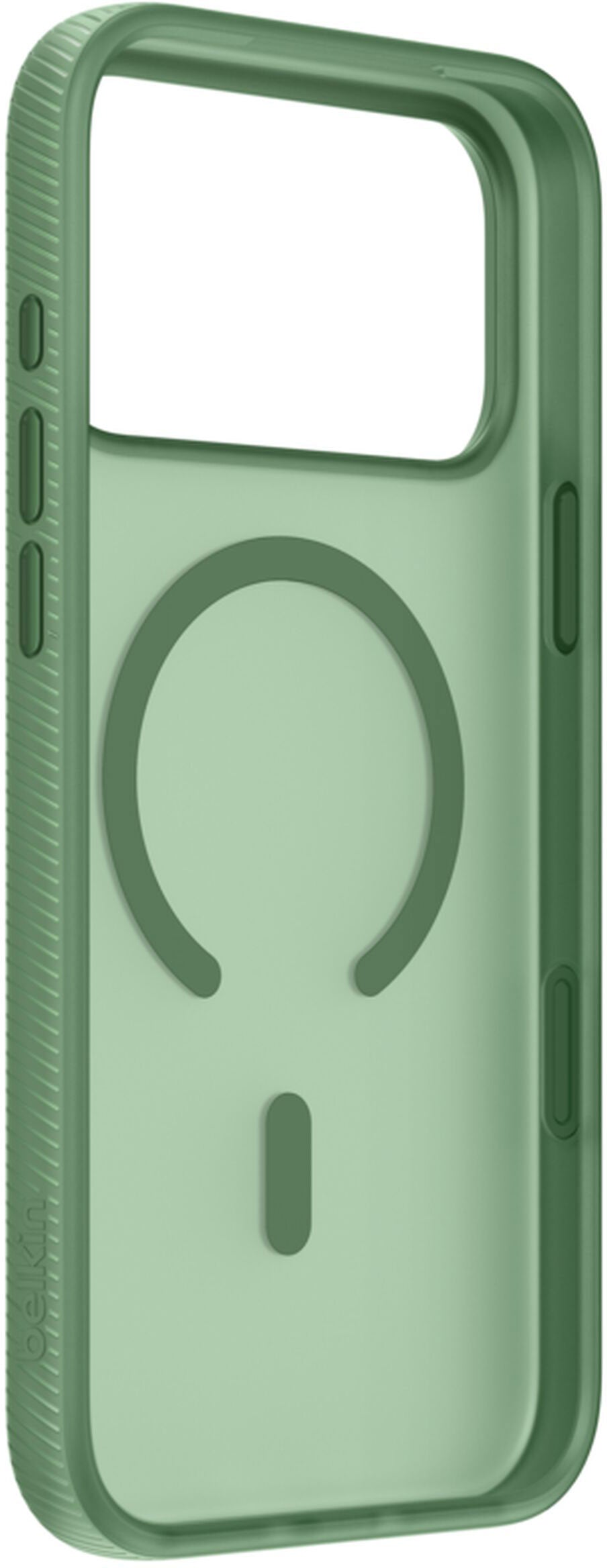 Калъф MagSafe за Apple iPhone 17 Pro Max, Belkin, SheerForce Grip, Зелен MSA036hqSE