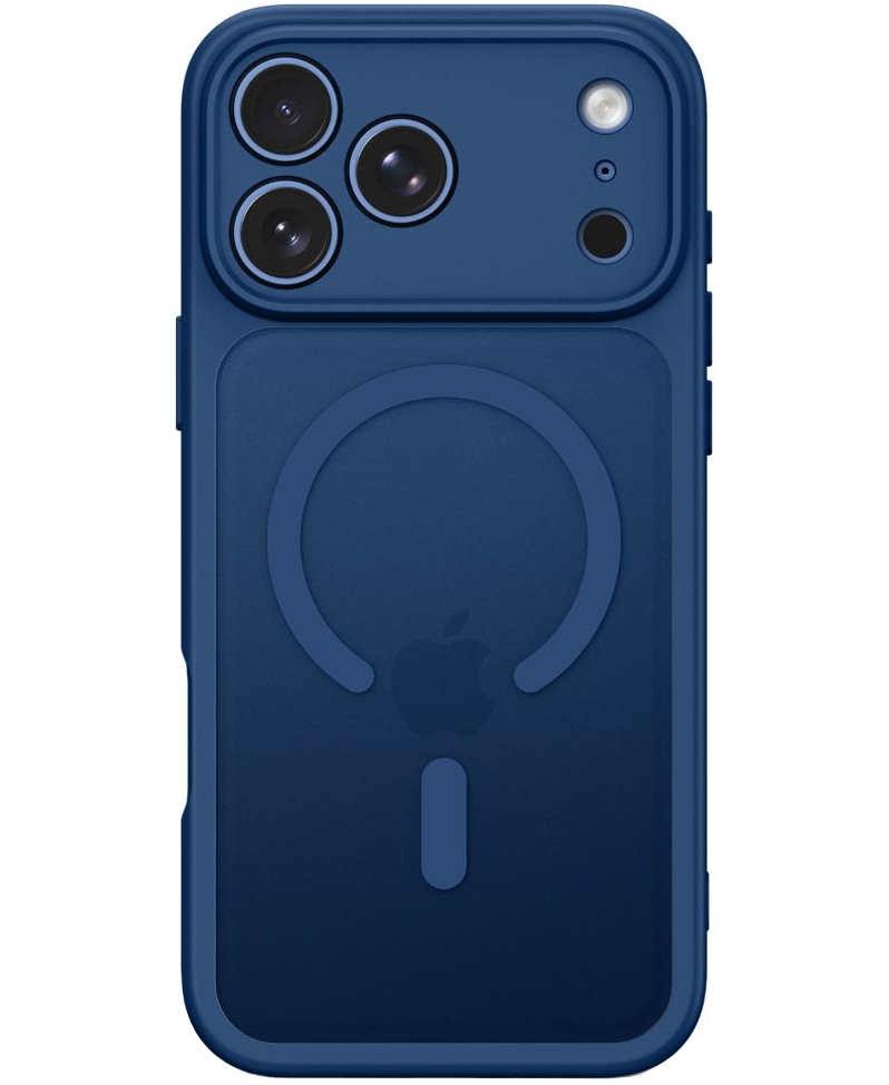 Калъф MagSafe за Apple iPhone 18 Pro Max / 17 Pro Max, Tech-Protect, BasicMag, Матово тъмносиньо