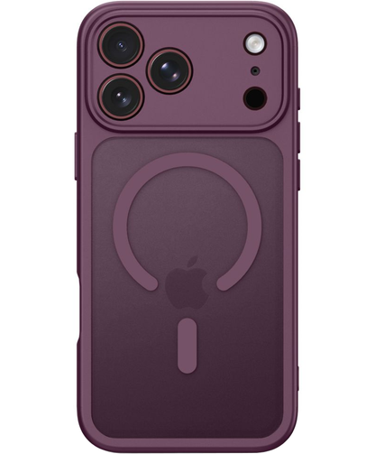 Калъф MagSafe за Apple iPhone 18 Pro Max / 17 Pro Max, Tech-Protect, BasicMag, Матово бордо