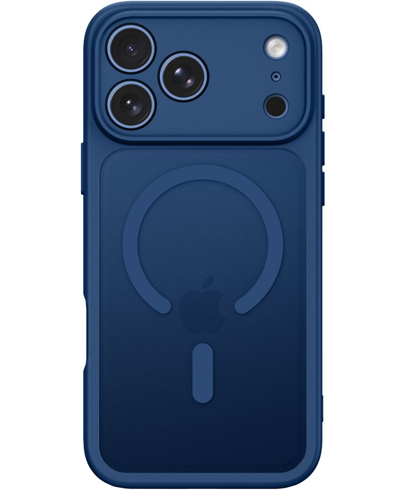 Калъф MagSafe за Apple iPhone 18 Pro / 17 Pro, Tech-Protect, BasicMag, Матово тъмносиньо