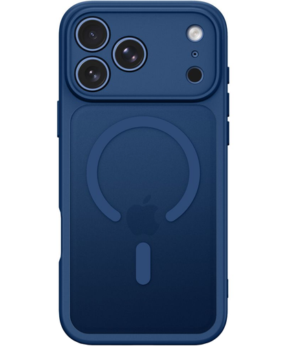 Калъф MagSafe за Apple iPhone 18 Pro / 17 Pro, Tech-Protect, BasicMag, Матово тъмносиньо