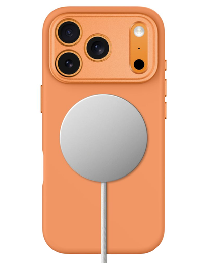 Калъф MagSafe за Apple iPhone 18 Pro / 17 Pro, Tech-Protect, Uniq CC, Оранжев