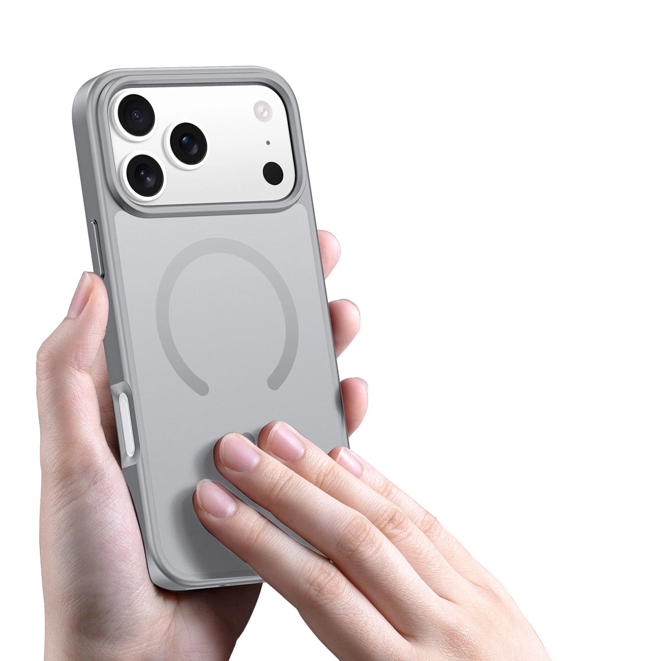 Калъф MagSafe за Apple iPhone 17 Pro, DUX DUCIS, Yind, Сив