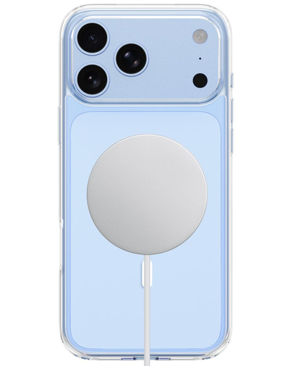 Калъф MagSafe за Apple iPhone 18 Pro / 17 Pro, Tech-Protect, Flexair Hybrid с протектор за екран, прозрачен