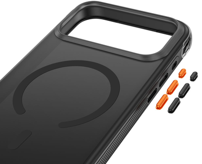 Калъф MagSafe за Apple iPhone 18 Pro Max / 17 Pro Max, Tech-Protect, MagAir CC, матов черен
