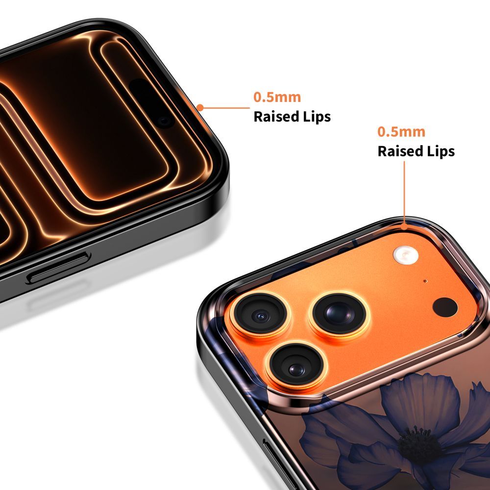 Калъф MagSafe за Apple iPhone 17 Pro Max, Tech-Protect, Lamano Velvet Night, Черен