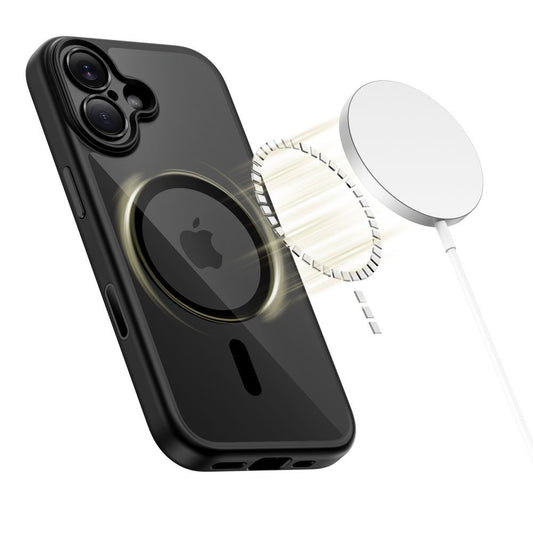 Калъф MagSafe за Apple iPhone 17, Tech-Protect, MagPeak, Черен