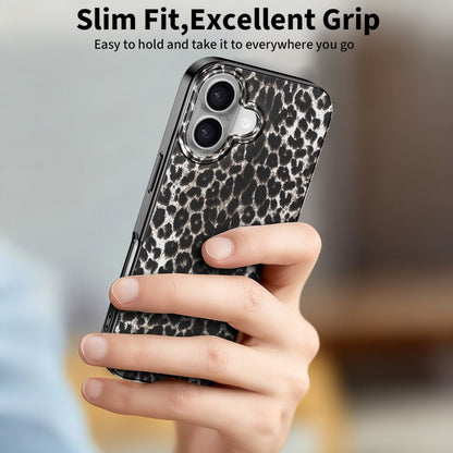 Калъф MagSafe за Apple iPhone 17, Tech-Protect, Lamano Leopard, Черен