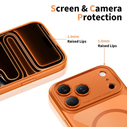 Калъф MagSafe за Apple iPhone 17 Pro Max, Tech-Protect, MagPeak, Оранжев