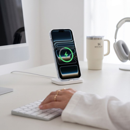Калъф MagSafe за Apple iPhone 18 Pro / 17 Pro, Tech-Protect, Flexair Hybrid с протектор за екран, прозрачен