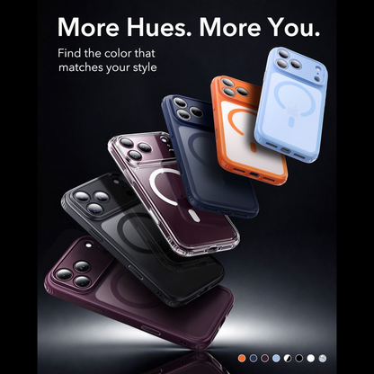 Калъф MagSafe за Apple iPhone 18 Pro Max / 17 Pro Max, ESR, Classic Hybrid, Черен