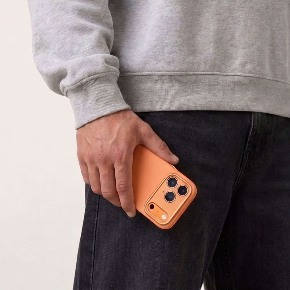 Калъф MagSafe за Apple iPhone 18 Pro / 17 Pro, Tech-Protect, Uniq CC, Оранжев