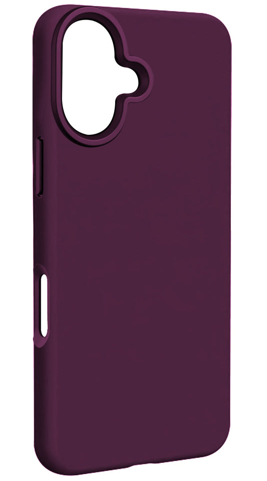 Калъф MagSafe за Apple iPhone 16, Etteri, Silicone Mag, Бордо