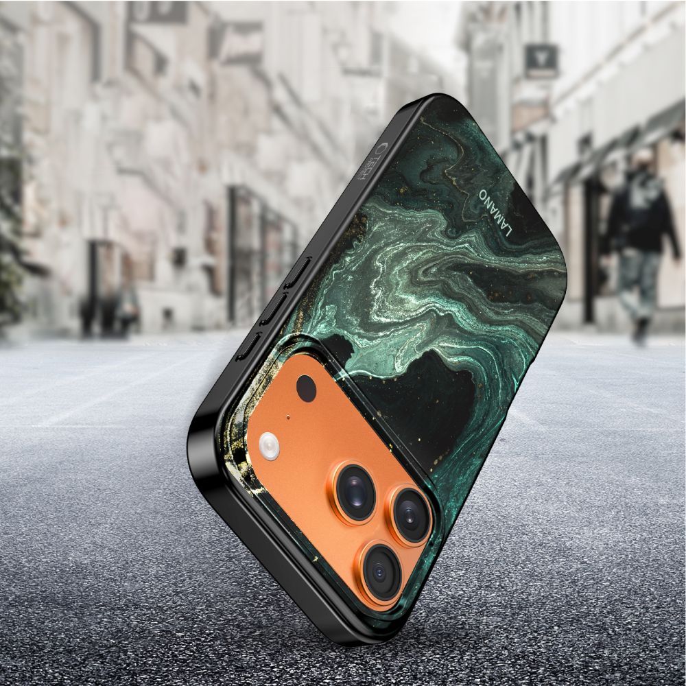 Калъф MagSafe за Apple iPhone 17 Pro Max, Tech-Protect, Lamano Aura, Зелен