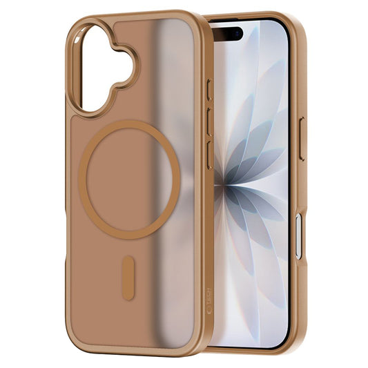 Калъф MagSafe за Apple iPhone 17, Tech-Protect, BasicMag, Кафяв