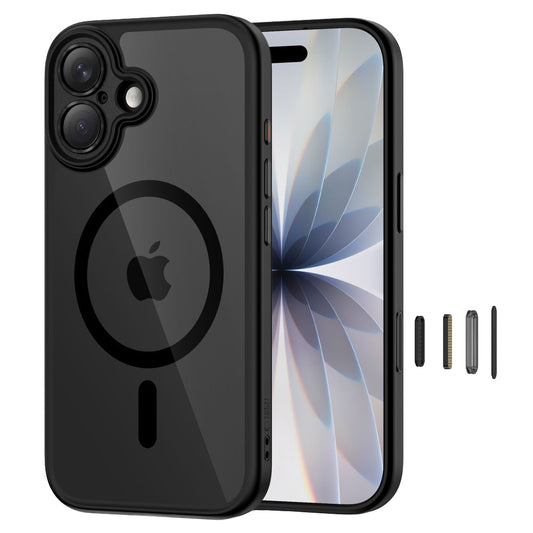 Калъф MagSafe за Apple iPhone 17, Tech-Protect, MagPeak, Черен