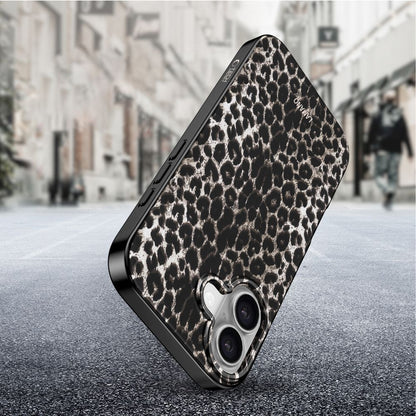 Калъф MagSafe за Apple iPhone 17, Tech-Protect, Lamano Leopard, Черен