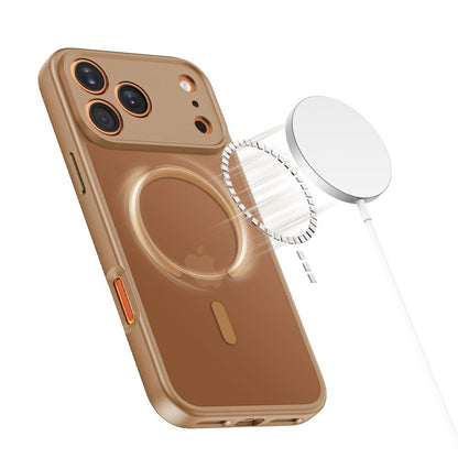 Калъф MagSafe за Apple iPhone 17 Pro Max, Tech-Protect, BasicMag, Матово кафяв