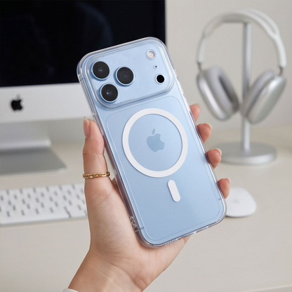 Калъф MagSafe за Apple iPhone 18 Pro / 17 Pro, Tech-Protect, Flexair, Прозрачен