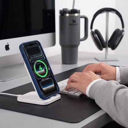 Калъф MagSafe за Apple iPhone 18 Pro Max / 17 Pro Max, Tech-Protect, BasicMag, Матово тъмносиньо