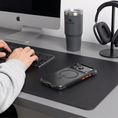 Калъф MagSafe за Apple iPhone 18 Pro Max / 17 Pro Max, Tech-Protect, MagAir CC, матов черен
