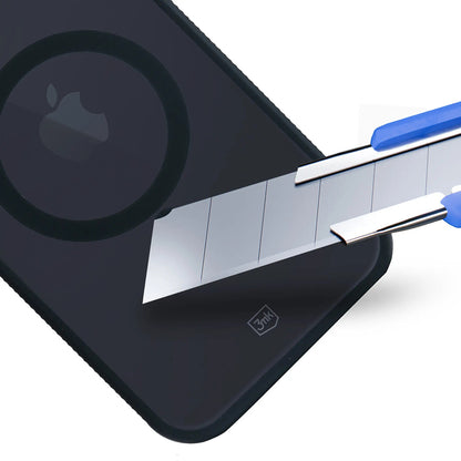 Калъф MagSafe за Apple iPhone 12 / 12 Pro, 3MK, Smoke MagCase, Черен