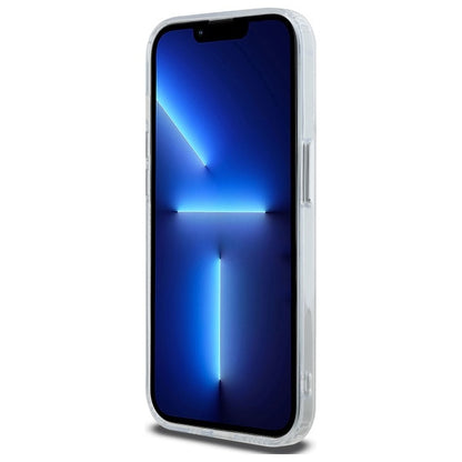 Калъф MagSafe за Apple iPhone 12 / 12 Pro, Karl Lagerfeld, IML Metal Choupette's Head, Бял