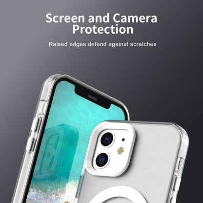 Калъф MagSafe за Apple iPhone 12 / 12 Pro, Techsuit, CandyCase, Бял