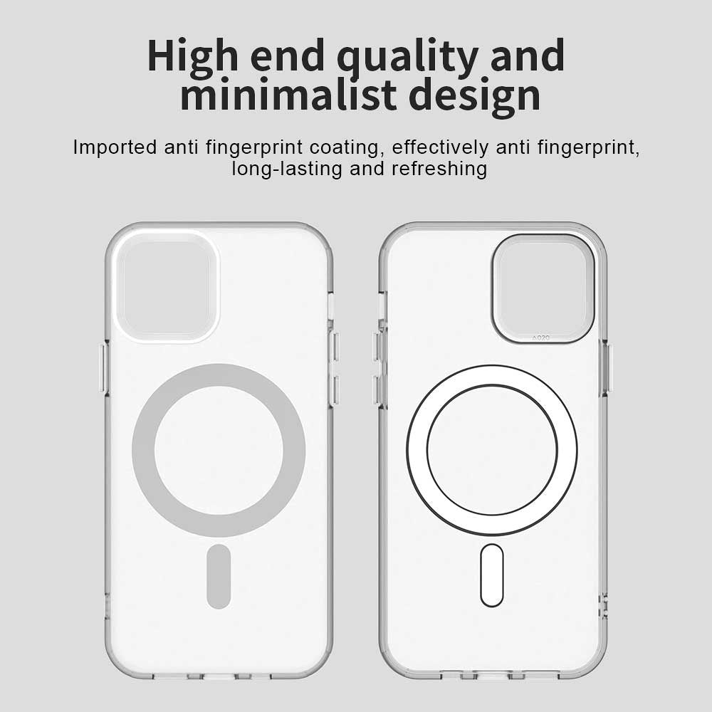 Калъф MagSafe за Apple iPhone 12 / 12 Pro, Techsuit, CandyCase, Бял