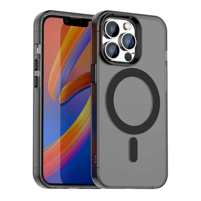 Калъф MagSafe за Apple iPhone 13 Pro Max, Techsuit, CandyCase, Черен