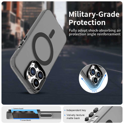 Калъф MagSafe за Apple iPhone 13 Pro Max, Techsuit, CandyCase, Черен