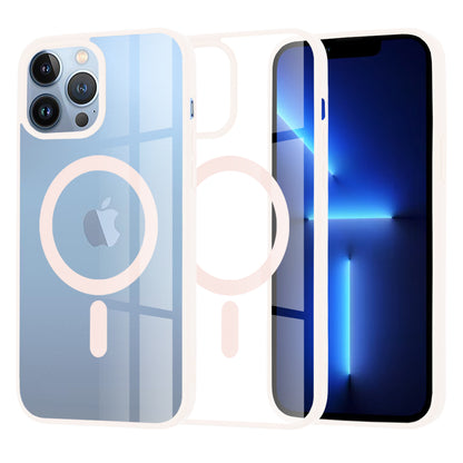 Калъф MagSafe за Apple iPhone 13 Pro Max, Techsuit, Pro, Розов