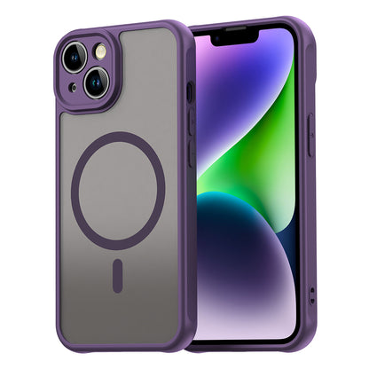 Калъф MagSafe за Apple iPhone 13, Techsuit, HaloFrost II, Лилав