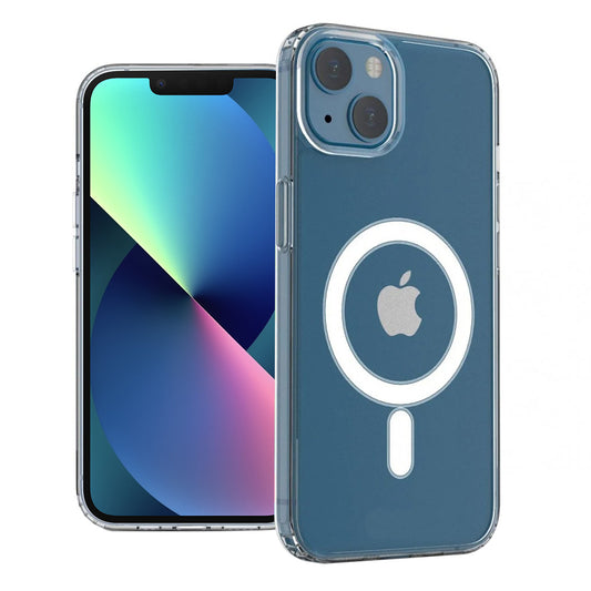 Калъф MagSafe за Apple iPhone 13, Techsuit, Pro, Прозрачен