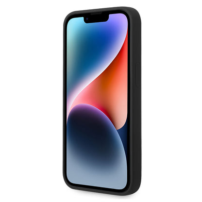 Калъф MagSafe за Apple iPhone 14 Plus, Karl Lagerfeld, Silicone Choupette's Head, Черен