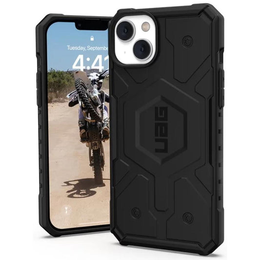 MagSafe Case for Apple iPhone 14 Plus, Urban Armor Gear, Pathfinder, Black