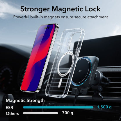 Калъф MagSafe за Apple iPhone 14 Pro, ESR, Classic Hybrid, Прозрачен