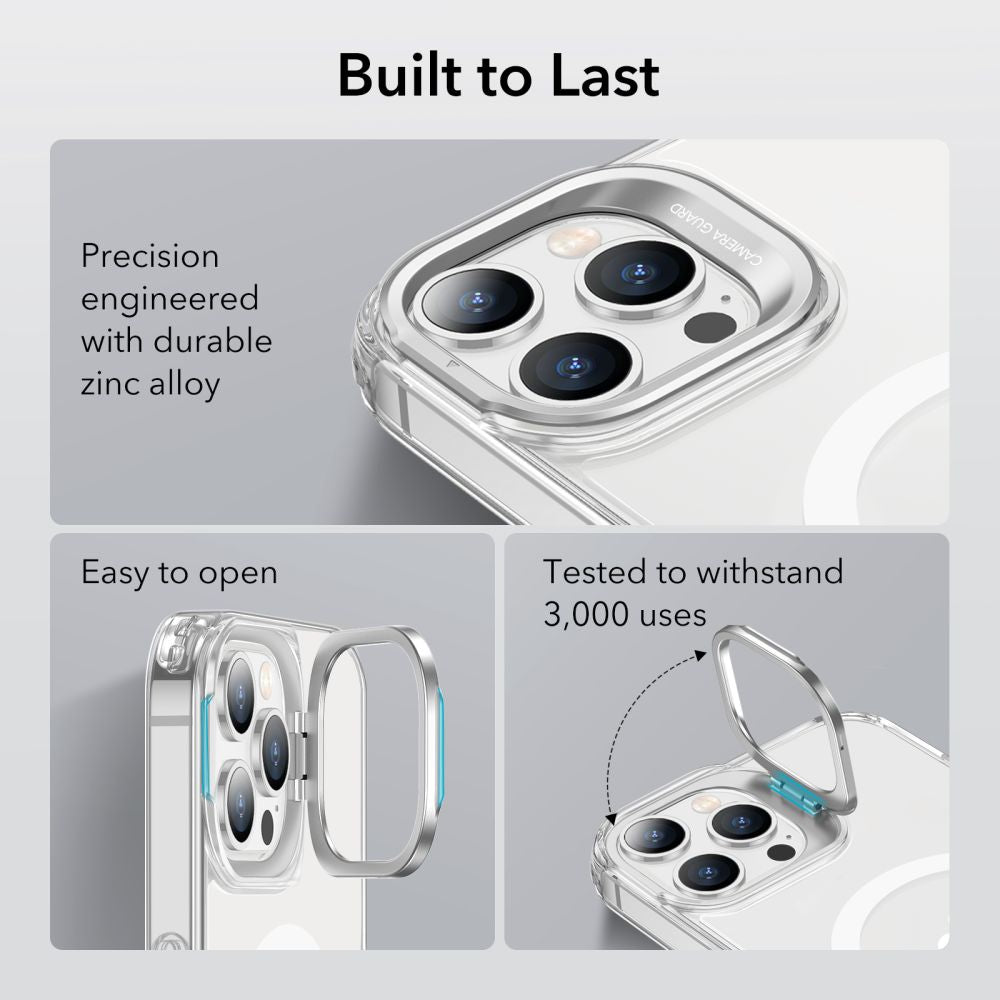 Калъф MagSafe за Apple iPhone 14 Pro, ESR, Classic Kickstand, Прозрачен