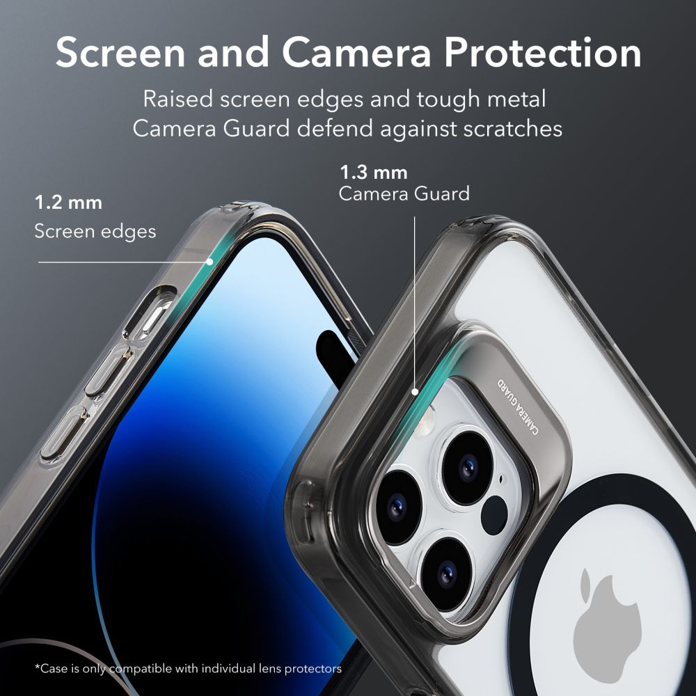 Калъф MagSafe за Apple iPhone 14 Pro Max, ESR, Classic Kickstand, Прозрачно черен