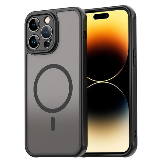 Калъф MagSafe за Apple iPhone 14 Pro Max, Techsuit, HaloFrost II, Черен