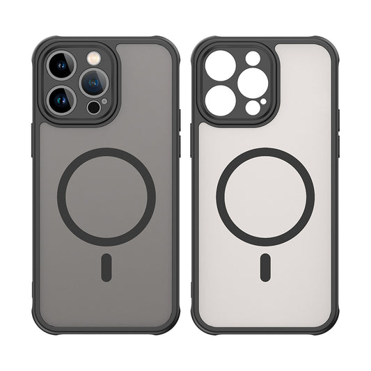 Калъф MagSafe за Apple iPhone 14 Pro Max, Techsuit, HaloFrost II, Черен