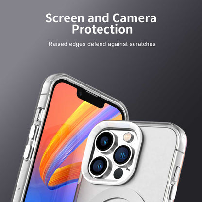 Калъф MagSafe за Apple iPhone 14 Pro, Techsuit, CandyCase, Бял