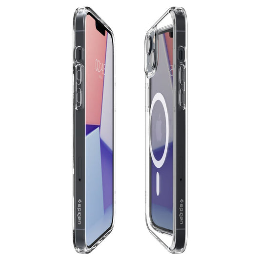 Калъф MagSafe за Apple iPhone 14, Spigen, Ultra Hybrid, Бял