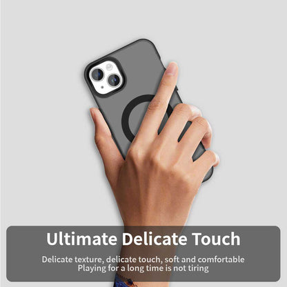Калъф MagSafe за Apple iPhone 14, Techsuit, CandyCase, Черен