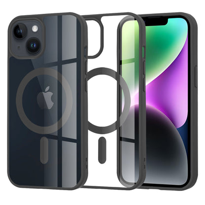Калъф MagSafe за Apple iPhone 14, Techsuit, Pro, Черен