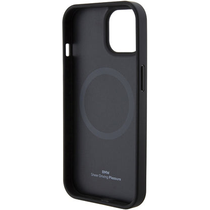 MagSafe Case for Apple iPhone 15 Plus, BMW, Natural Hot Stamp, Black