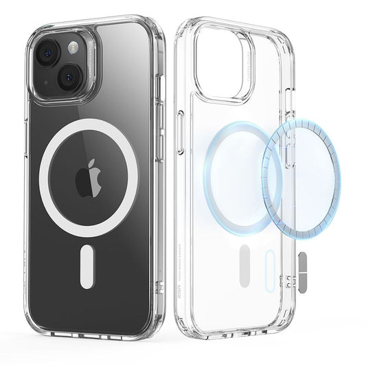 Калъф MagSafe за Apple iPhone 15 Plus, ESR, Classic Hybrid, Прозрачен