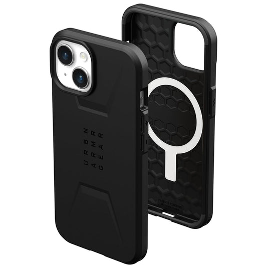 Калъф MagSafe за Apple iPhone 15 Plus, Urban Armor Gear, Civilian, Черен